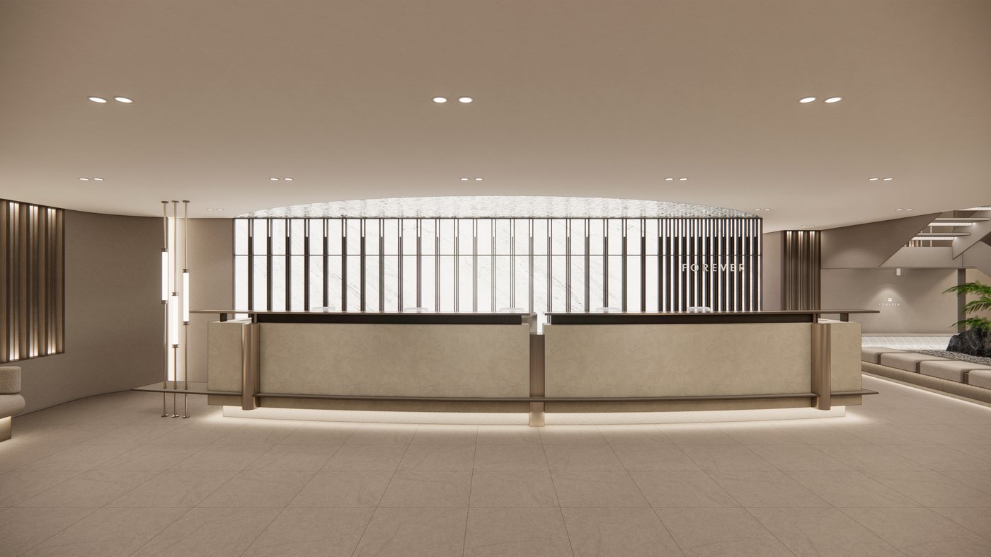 Treatment room design — Forever Clinic Myeongdong